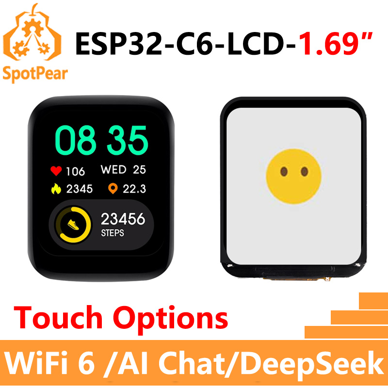 Esp32 C6 - Waveshare ESP32-C6 1.69 pouces Option LCD