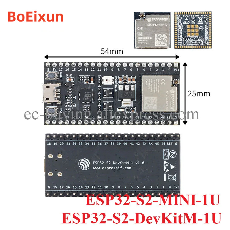 Esp32 S2 - Carte de développement ESP32-S2-DevKitM-1U ESP32 ESP32-S2