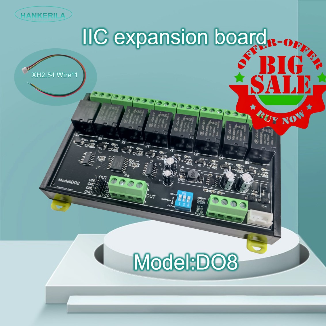 Espressif Esp32 - Carte de citations d'extension I2C, solution
