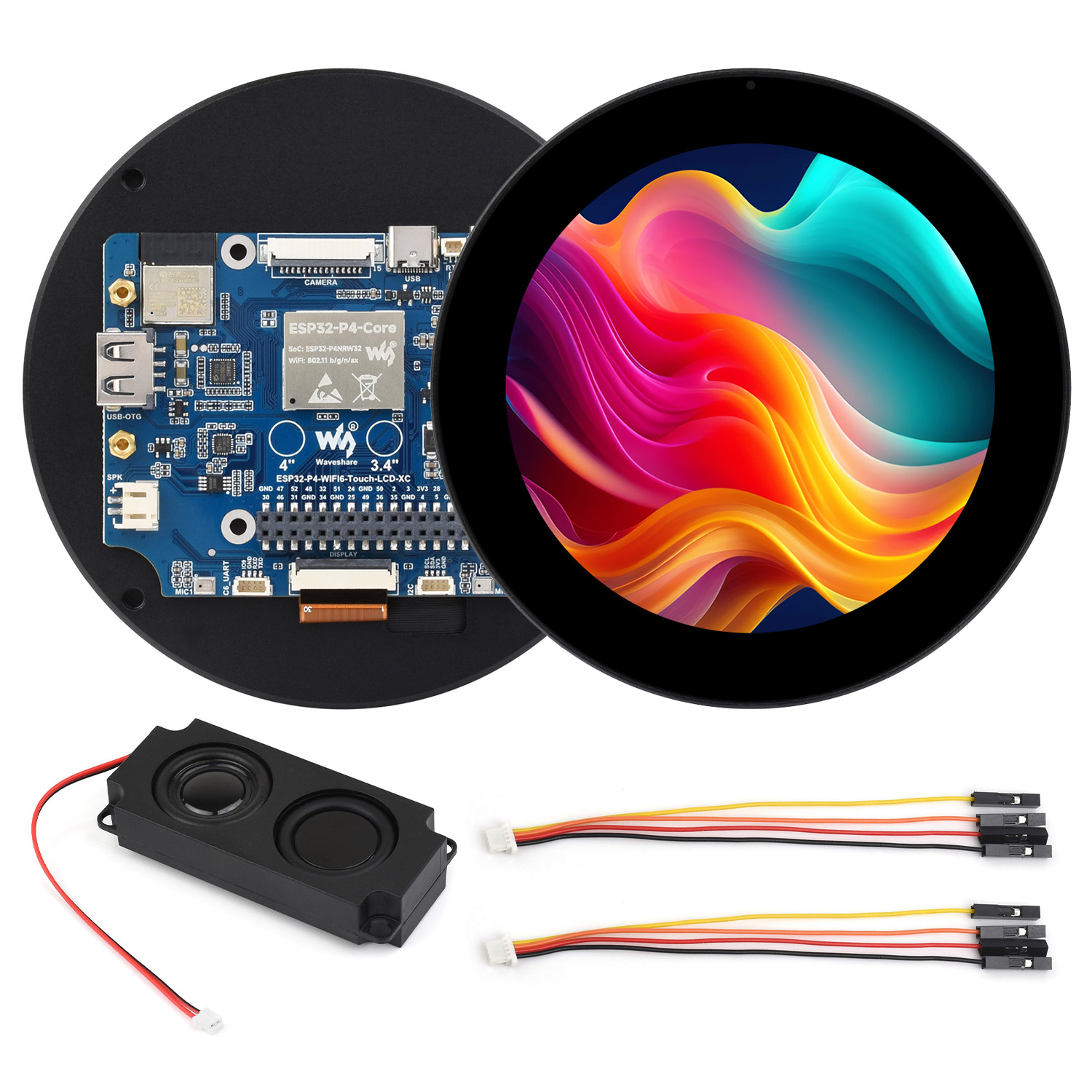 Esp32 Uart Module - Carte de développement d'affichage tactile rond