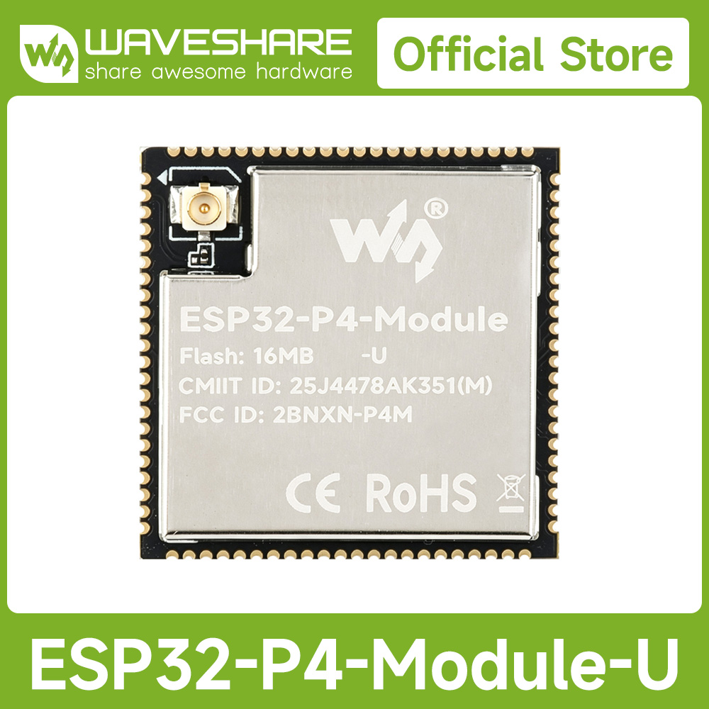 Esp32 P4 - Waveshare ESP32-P4-Module Core Board, prend en