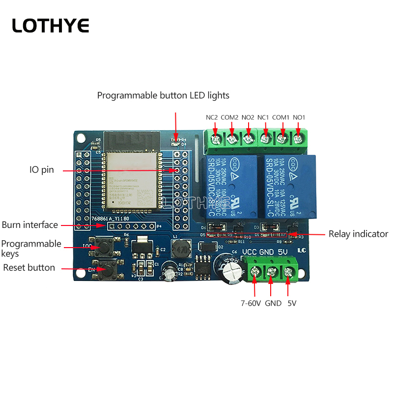 Module relais Wi-Fi et Bluetoo - Espressif Esp32 avis et prix